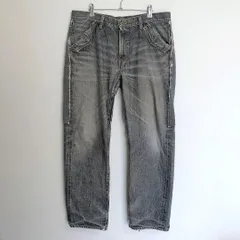 whiz limited セルビッチデニム スウェット切替 グレー L