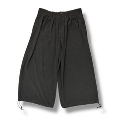 参考上代70400円 Yohji Yamamoto POUR HOMME TA TUXEDO SLIM BALLON PANTS タキシードスリムバルーンパンツ スラックス ヨウジヤマモトプールオム HP-P15-500 2 1271M4