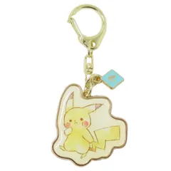【メール便】ポケットモンスター キーリング ピカチュウイニシャルキーホルダー A ポケモン カミオジャパン プレゼント キャラクター グッズ 
