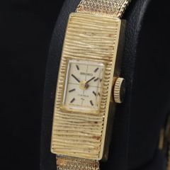 スイス ヴァロリ·ジュネーブ手巻腕時計 希少品 稼働 金メッキ 