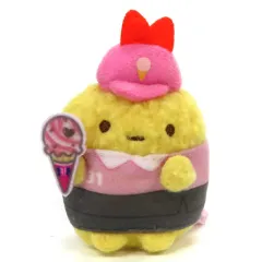 【中古】ぬいぐるみ えびふらいのしっぽ 店員さんごっこスタイル てのりぬいぐるみ すみっコぐらしコレクション サーティワンアイスクリームシリーズ 「すみっコぐらし」 すみっコぐらしshop限定