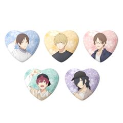 ホログラムハート型キャラバッジコレクション『多聞くん今どっち