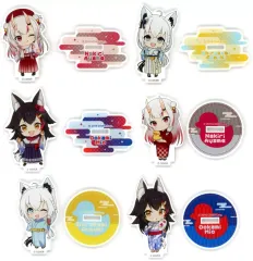 【中古】アクリルスタンド・アクリルパネル 全6種セット 「バーチャルYouTuber ホロライブ いろはにほへっと あやふぶみ×豊島園 庭の湯 トレーディングアクリルスタンド」   