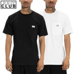 【51PC0704】HEAVYWEIGHT POCKET LOGO TEE ヘビーウェイトロゴPRO CLUBポケット付き　Ｔシャツ