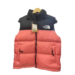 THE NORTHFACE ザ・ノースフェイス ヌプシ ダウンベスト M アウター 秋 冬 レディース メンズ ピンク NF0A3XEP 中古 W４ 送料無料