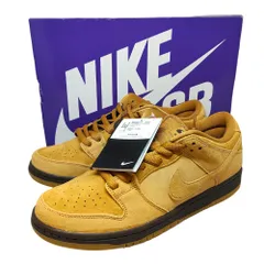 NIKE ナイキ SB Dunk Low Pro Wheat スニーカー BQ6817-204 27.5 ブラウン