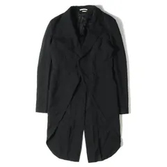 COMME des GARCONS コムデギャルソン ジャケット 21SS フィッシュテール 縮絨 1B コート 燕尾 ポリ縮 飴ボタン HOMME PLUS アウター シンプル 無地 ブランドのサムネイル