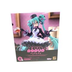 [중고] 굿 스마일 컴퍼니 POP UP PARADE 굿스마 복권 하츠네 미쿠 2025 Autumn B상 하츠네 미쿠 안경×카페 Ver. 미개봉품[97]