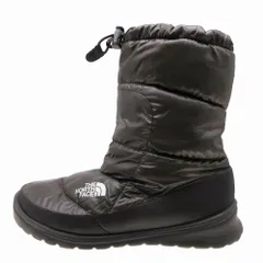 ザノースフェイス THE NORTH FACE 616273 ヌプシ ブーティ スノー ブーツ ショート シューズ 靴 24.0 ダークブラウン ur128 【中古】