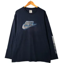 古着 90~00年代 ナイキ NIKE ロングTシャツ ロンT USA製 メンズL相当/eaa581569