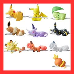 ポケモン ケーブルバイト【ピカチュウ イーブイ ブラッキー エーフィ ニャース ロコン アチャモ チコリータ】タイプc ライトニング 充電ケーブル ポケットモンスター キャラクター グッズ ケーブル 保護 カバー 断線防止 アクセサリー  かわいい おしゃれのサムネイル
