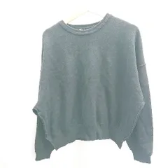 ◇ ⊇ ◎ ●未使用● MONO-MART モノマート ドルマンスリーブ 長袖 ニット サイズF ブラック メンズ E  【1502180035555】