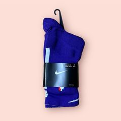 レーカーズ色Grip Power Crewソックス Nike NBA選手支給品Lサイズ