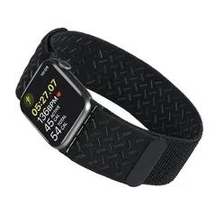 【新品】 [Tefeca] アームバンド に適用します Apple watch用/Apple Watch Ultra用スポーツループ 上腕につけるバンド アップルウォッチ用/アップルウォッチウルトラ用バンド（ブラックナイロン、44/45/46/49mm） 0