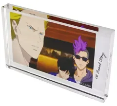 【中古】アクリルスタンド・アクリルパネル オーサー＆英二＆ショーター 「BANANA FISH アクリルブロック第2弾」