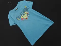 ROXY ロキシー ロゴ プリント Tシャツ sizeS/水色 ■◆ レディース