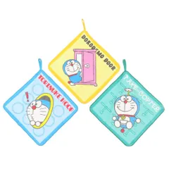 アイムドラえもん ループタオル わくわくツールズ 3枚組 サンリオ 丸眞 入園入学準備雑貨 アニメキャラクター グッズ 