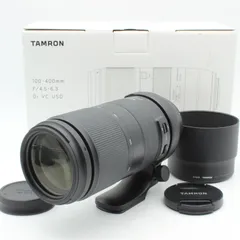 日本買い【しばお様専用】超望遠レンズ Tamron 100-400+三脚座 レンズ(ズーム)