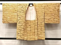 平和屋着物＃羽織　総絞り　雲重ね文　正絹　逸品　未使用　CAAT5942id