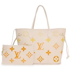 ルイ ヴィトン ネヴァーフル MM トートバッグ モノグラムアンプラント レザー ベージュ クレア ゴールド金具 M46516 LOUIS VUITTON（新品・未使用品）