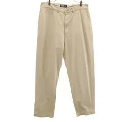 POLO RALPH LAUREN ポロラルフローレン 90s 00s オールド チノパンツ w36 ベージュ メンズ 古着