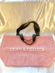 期間限定　お値下げ中　新品　人気　DEAN &DELUCA トートバック　ピンク　Lサイズ