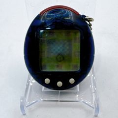 【動作確認済み・電池込み】たまごっちぷらす クリアネイビー かえってきた バンダイ 2004 やや傷あり
