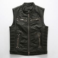 PRADA】 00s Nylon Leather Vest archive - メルカリ