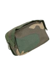 オランダ軍 MOLLE ユーティリティ チェストポーチ フォレストカモ 中古上