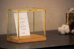BRASSフレーム　ディスプレイBOX　ワイド（S）42909780