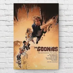 【当時物】グーニーズ 劇場版 映画 B2サイズ ポスター グーニーズ 1985年 生頼範義 劇場公開・プロモーション用