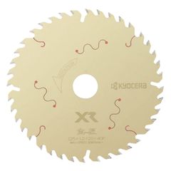 【人気商品】京セラ(Kyocera) 旧リョービ XR金匠 レーザースリットチップソー 66500121 ノコ刃外径125mm 内径20mm 刃数40 組合せ刃と不等ピッチを組み合わせた特殊刃で、軽い切れ味を実現。充電式丸ノコ向き
