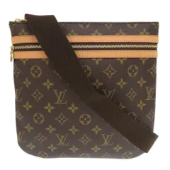新品同様 ルイ ヴィトン ポシェット ボスフォール モノグラム M40044 ブラウン ショルダーバッグ LV 0418 LOUIS VUITTON
