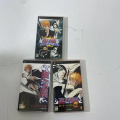 読込確認済み PSP BLEACH ヒートザソウル1 2 ソウルカーニバル ソフト 3点まとめて【送料無料】AAA0001S6976/0820