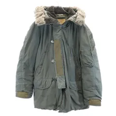 アメリカ空軍 N-3B ヴィンテージ ミリタリージャケット カーキ US AIR FORCE ファー フード メンズ 【中古】  【230118】 【PD】