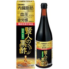 オリヒロ　賢人の黒酢　お酢　健康管理　【ORH】