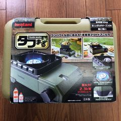 【中古】イワタニ（Iwatani）カセットコンロ タフまるJr. ダッチオーブン 使用可 オリーブ