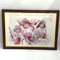甘神さんちの縁結び 複製原画 メモリアルアート 朝姫 夜重 夕奈 巫女