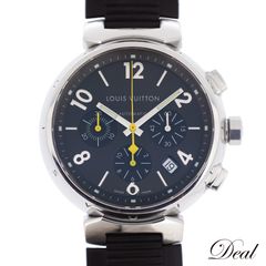 ルイヴィトン タンブール クロノ Q1121 メンズ 腕時計