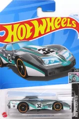 【中古】ミニカー 1/64 76 GREENWOOD CORVETTE ＃32(グレー×グリーン×ホワイト) 「Hot Wheels HW MODIFIED」 [HTD67]