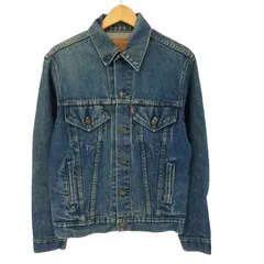 Levi's USA製70506-0216 デニム トラッカージャケット 46R LEVI'S Vintage Trucker Blue Denim Jacket 70506-0216 USA Red