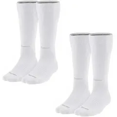 【新品】【23-25cmのみ】NIKE(ナイキ) 2P ベースボール DRI-FIT ソックス 2足組 ホワイトSX4810-120