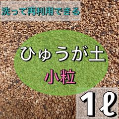 ⭐︎ひゅうが土⭐︎ 1ℓ 日向土 小粒 多肉植物 サボテン　観葉植物  魂根植物