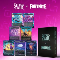 MTG Secret Lair x Fortnite Foil Edition