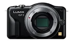 【中古】 Panasonic パナソニック ミラーレス一眼カメラ LUMIX GF3 ボディ エスプリブラック DMC-GF3-K