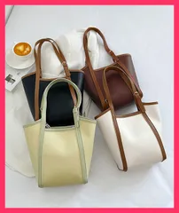 【スタッフおすすめ！】 トートバッグ PUレザー バケツバッグ かばん 2点セット/鞄 肩掛け 韓国風/小さめバッグ 合皮 レディース ポーチ付き 手提げバッグ  おすすめ おしゃれ　人気 上品 77AILEF-001