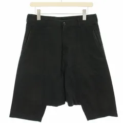 コムデギャルソンブラック COMME des GARCONS BLACK 蛍光色バックポケットコットンツイルサルエルパンツ ショートパンツ ハーフパンツ S 黒 ブラック 1G-P022 /HNのサムネイル