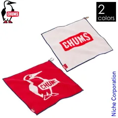 【新品】 CHUMS ロゴハンドタオル [CH62-1059] (R001 レッド)のサムネイル