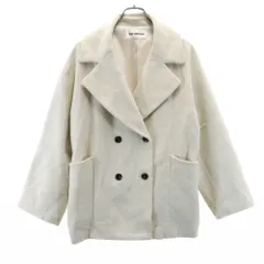 リリーブラウン チェスターコート FREE アイボリー Lily Brown 裏地付 レディース