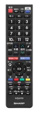 AN-52RC5 液晶 リモコン テレビ アクオス メーカー純正 4K 8K シャープ モデル対応